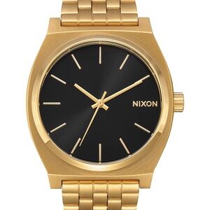 NIXON | HAPPY MEDIUM | THE MEDIUM TIME TELLER | STAINLESS STEEL | GOLD PLATED